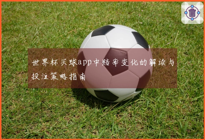 世界杯买球app中赔率变化的解读与投注策略指南